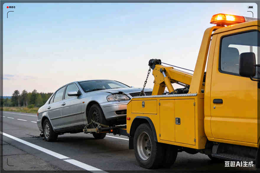 肇州拖车救援电话【案例】