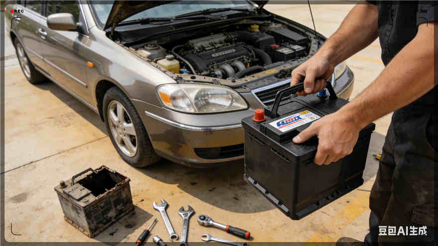 肇州汽车换电瓶电话【案例】